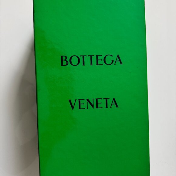 Bottega Veneta Green Cushion Slides - Picture 3 of 6